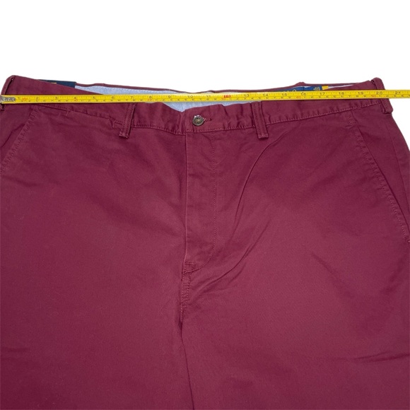 NEW Polo Ralph Lauren Burgundy Chino Pants Size 40x30 - Picture 9 of 11